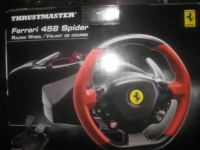 Thrustmaster Ferrari 458 Spider Racing Wheel for Xbox S / Xbox X