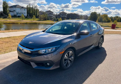 2018 Honda Civic EX-T 4DR GREY – 55555 kms only
